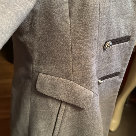 Rothschild wool lined tailored girl coat M(10-12) - Picture 13 of 17